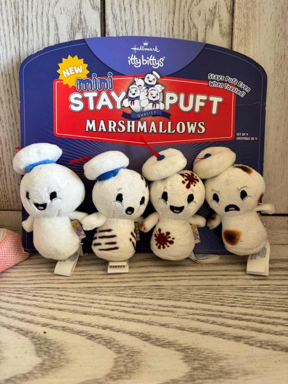 Mini Stay Puft Marshmallows Plush Toy - White